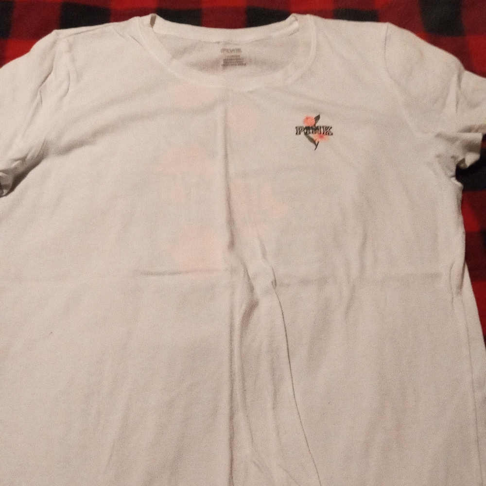 PINK Victoria's Secret White Tee
